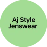Business logo of Aj style jenswear