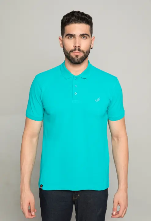 Polo Neck Blue Tshirt  uploaded by AK APPARELS on 7/16/2023