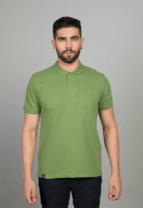 Polo Neck Green Tshirt uploaded by AK APPARELS on 7/16/2023