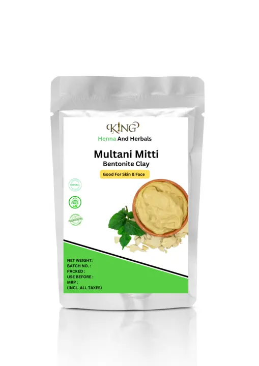 Bio Organic Original Multani Mitti  uploaded by King Henna And Herbals on 7/16/2023