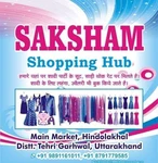 Business logo of Saksham Shopping Hub
