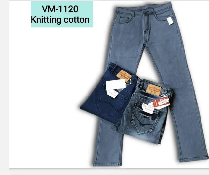 Men's Knitting cotton jeans  uploaded by Victory Exports on 7/16/2023