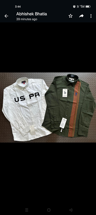 Us polo original shirt  uploaded by Garments on 7/16/2023