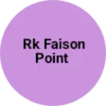 Business logo of Rk Faison point