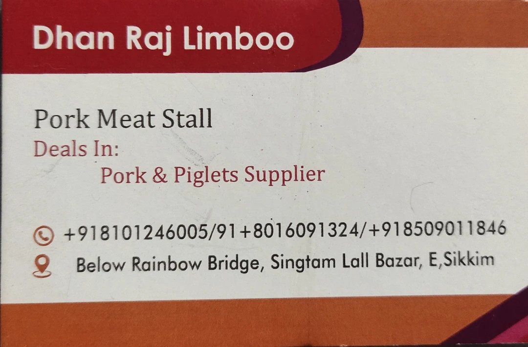 Visiting card store images of CBDRSA PORK AND PIGLETS SUPPLIERS.