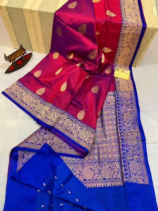 Pure katan handloom banarasi silk sarees  uploaded by Zeya Textiles on 7/16/2023