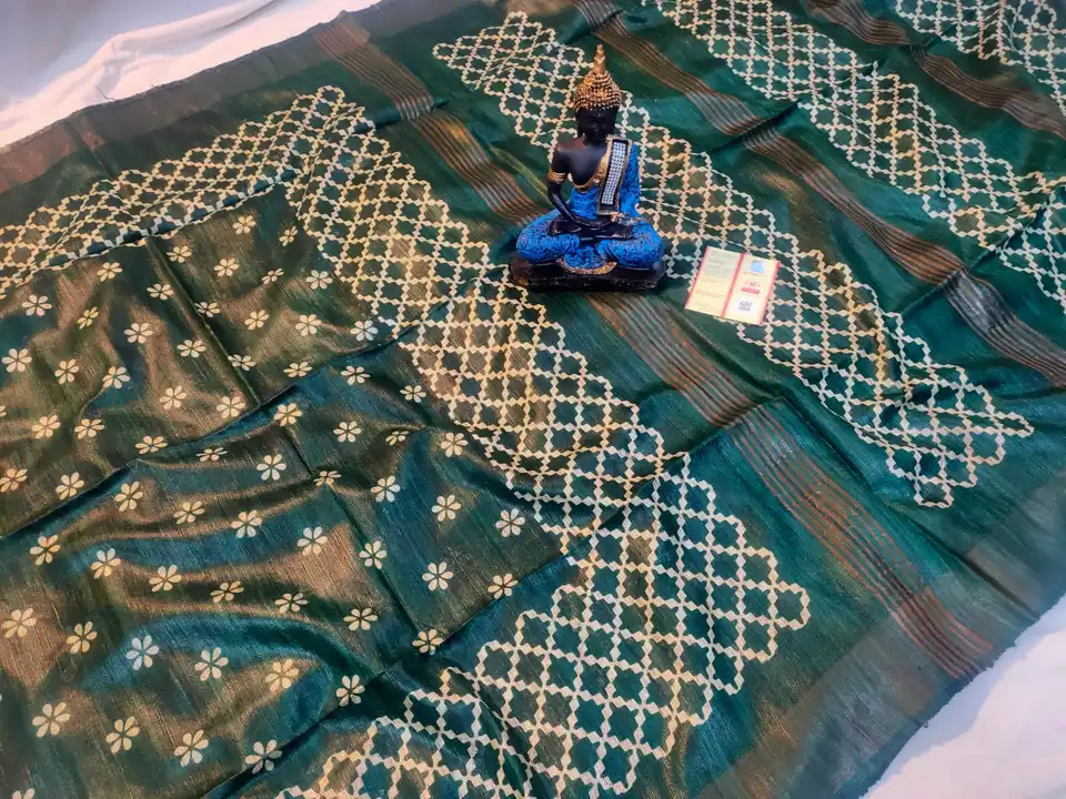Pure tussar ghicha silks sarees  uploaded by M S handloom  on 7/16/2023