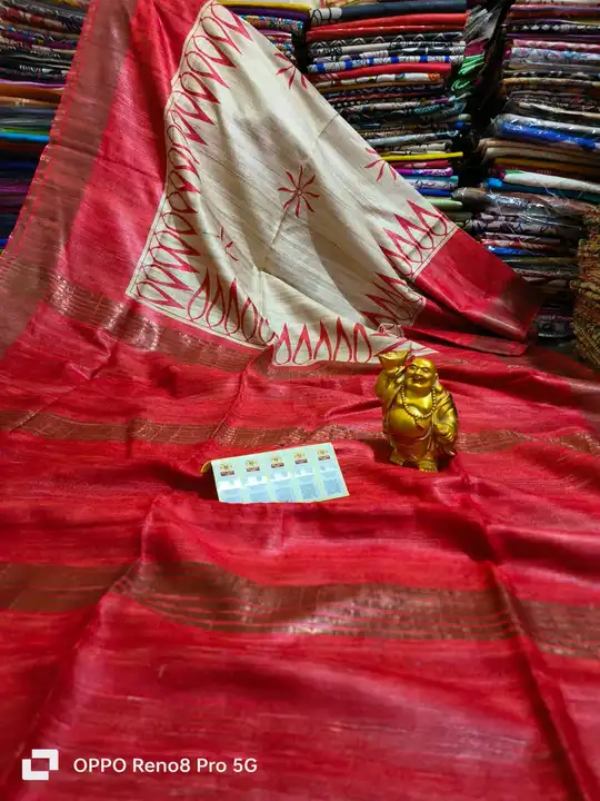 Pure tussar ghicha silks sarees  uploaded by M S handloom  on 7/16/2023