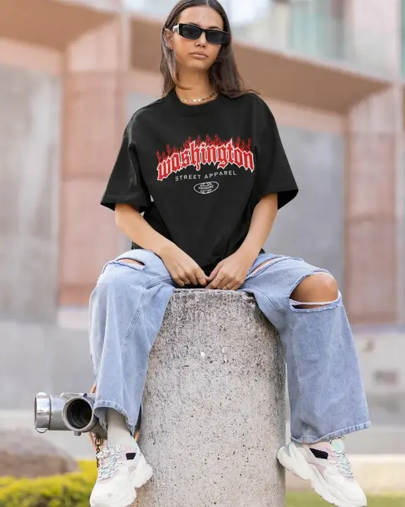 Girls' Oversized T-shirt 🔥🔥 uploaded by Drip.Store on 7/16/2023