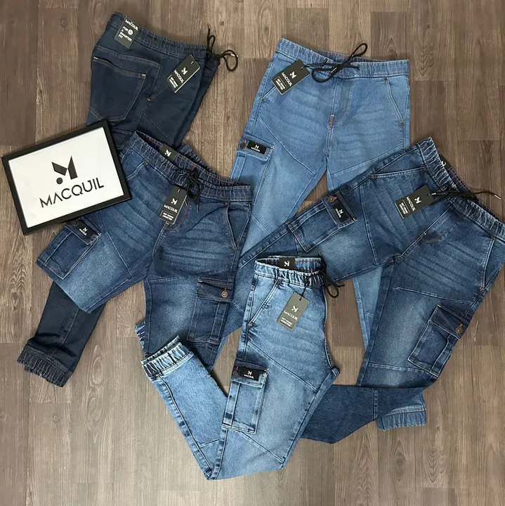 Macquil Men Denim Joggers uploaded by Mivit Apparels on 7/16/2023