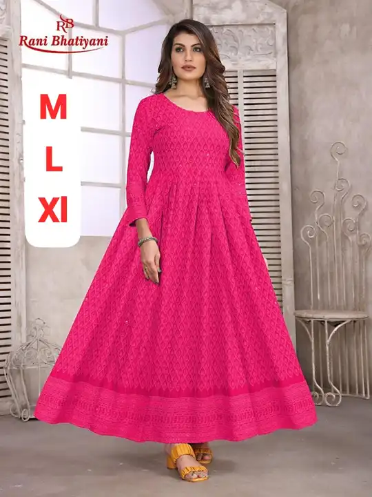 Rani bhatyani gown  uploaded by Heena fashion house on 7/16/2023