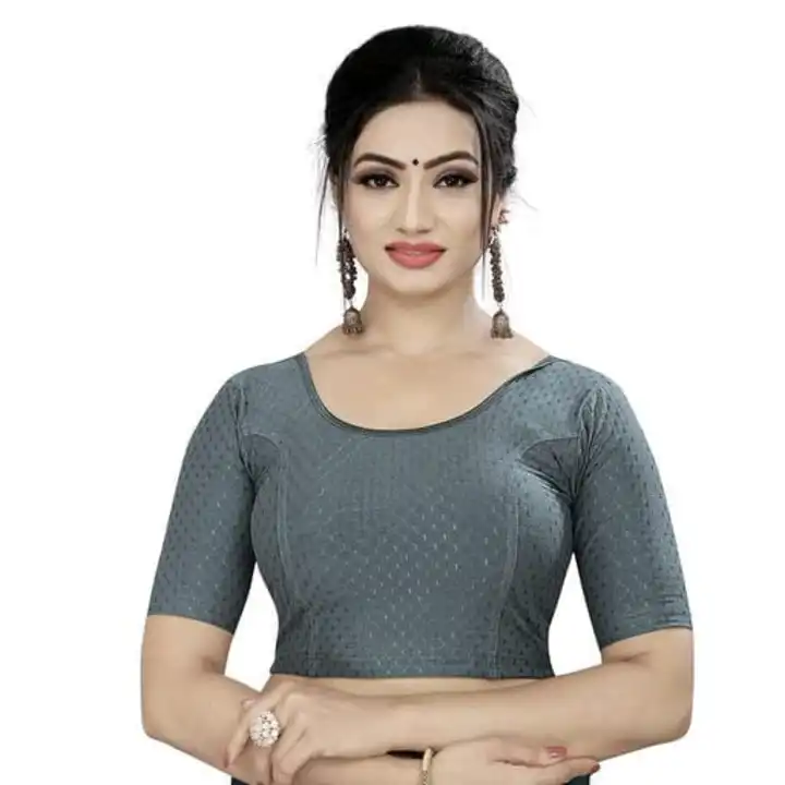 MATTY DOBBY STRECHABLE BLOUSE uploaded by SHREE HARSIDDHI FASHION on 7/3/2023