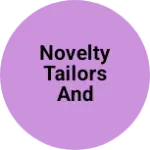 Business logo of Novelty Tailors and Dresses