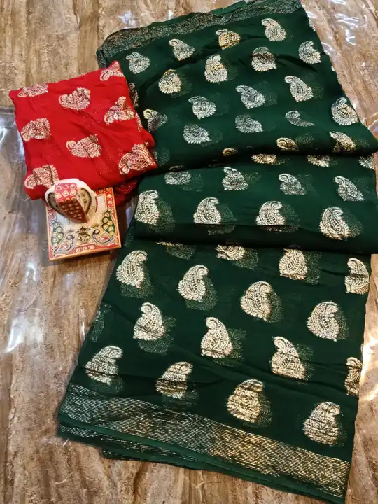 💖💖new Launching💖💖🥰🥰🥰🥰🥰🥰😍



🥰🥰big sele pure Georgette jaipuri die with beautiful rose  uploaded by Gotapatti manufacturer on 7/17/2023