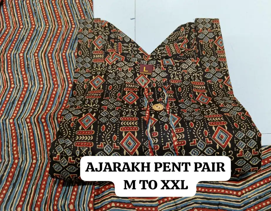 Ajrak Print Cotton Kurties uploaded by Apsara dresses on 7/17/2023