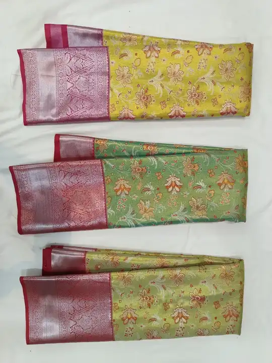 Kanchipuram Art silk sarees uploaded by Saamyak silks on 7/17/2023