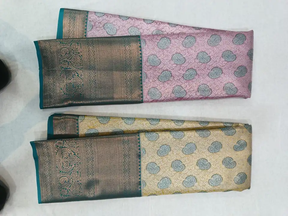 Kanchipuram Art silk sarees uploaded by Saamyak silks on 7/17/2023