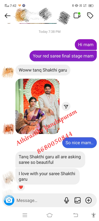 Customers  uploaded by Kanchi silk sarees on 7/17/2023