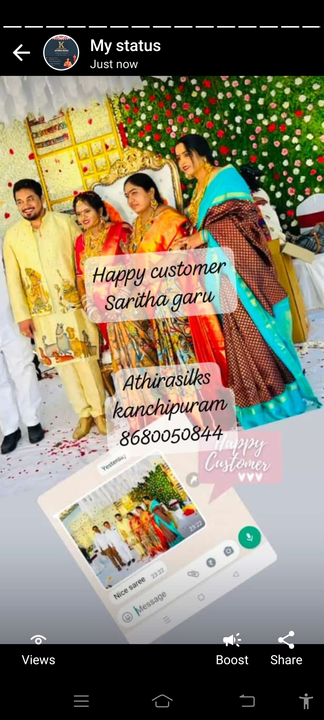 Customers  uploaded by Kanchi silk sarees on 7/17/2023