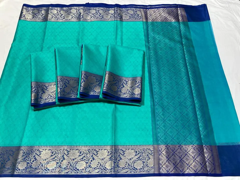 Manufacturing sarees Banarasi all type sarees and wholesalers  uploaded by Arbaz sarees manufacturer  on 7/17/2023