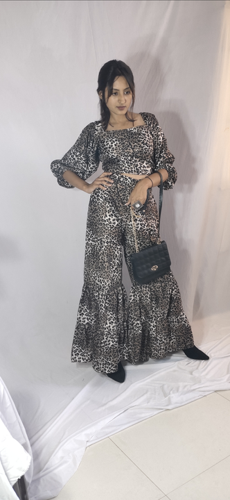 Two pieces leopard print dress  uploaded by Skylark trending fashion (STF) on 7/17/2023