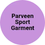 Business logo of Parveen sport garment