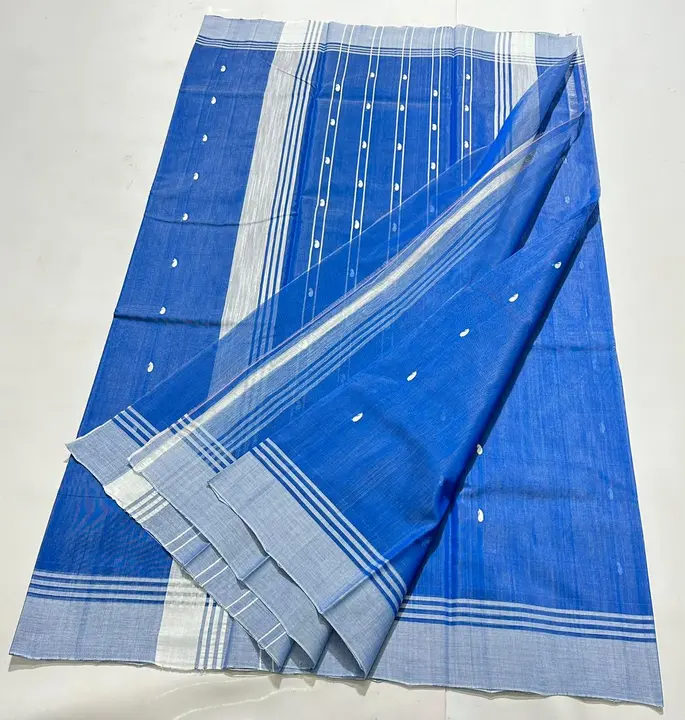 pure handwoven casual office wear traditionalchanderi bana silk saree uploaded by Chanderi ethnic world on 7/17/2023