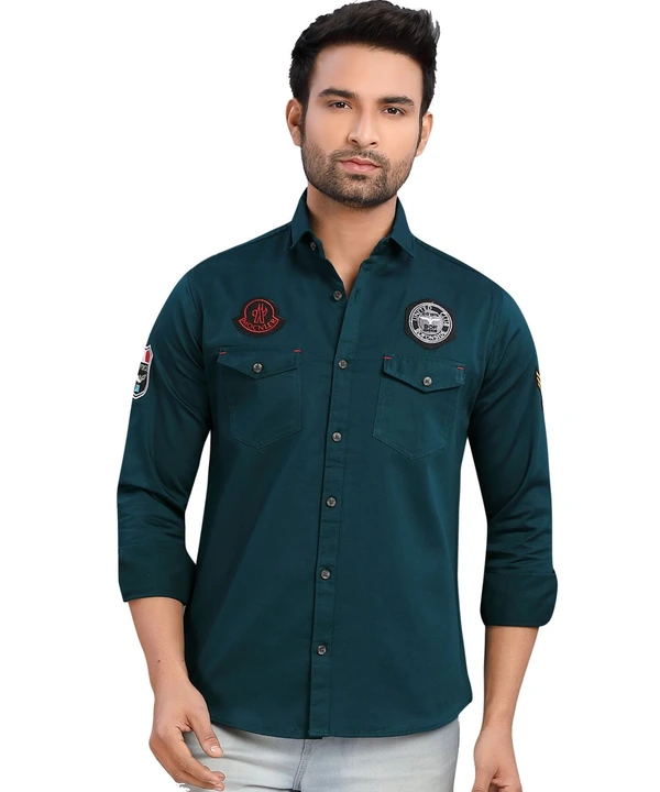 Vulture Fly Cargo Shirt For Men uploaded by Mittal trading on 7/17/2023