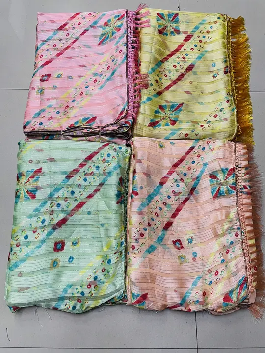 Printed saree ✅ uploaded by Marwadi Businessmen on 7/17/2023