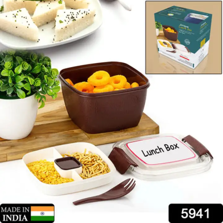 5941 Unique Lunch Box Reusable Freezer Safe Food... uploaded by DeoDap on 7/17/2023