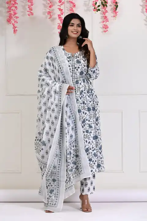 Pure Cotton kurta set  uploaded by Naiysa on 7/17/2023