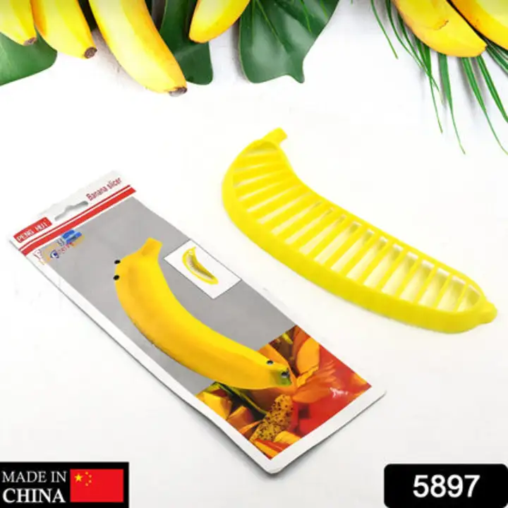 5897 Banana Slicer- Perfect for Fruit Salads Handle... uploaded by DeoDap on 7/17/2023