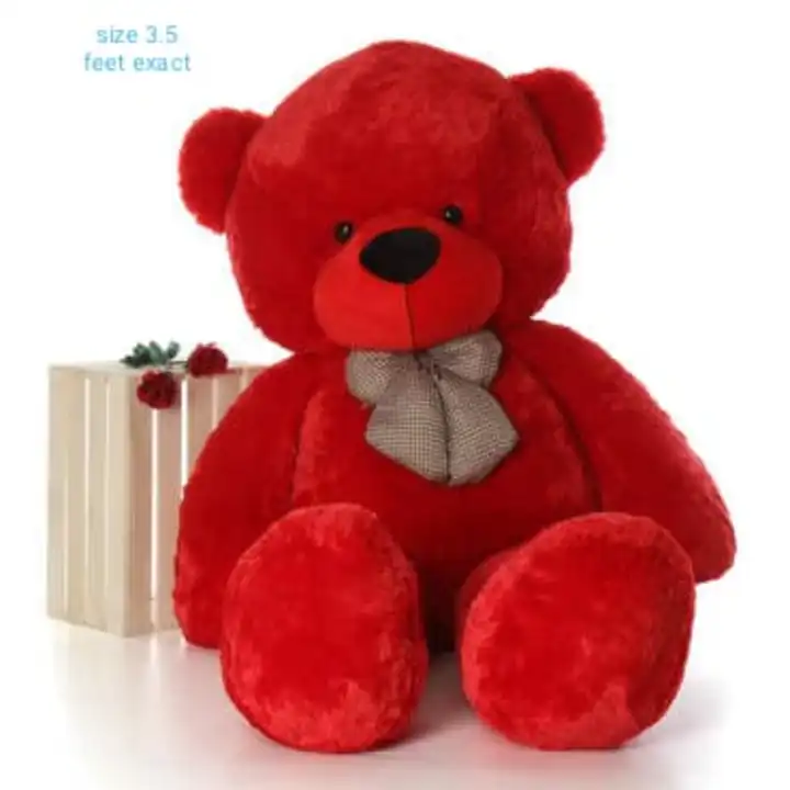 *Teddy Bear size 3.5 feet exact size* 🐻🥰🥰 
            
*For online*

*size 3.5 Feet exact*
 uploaded by LOVE KUSH ENTERPRISES on 7/17/2023