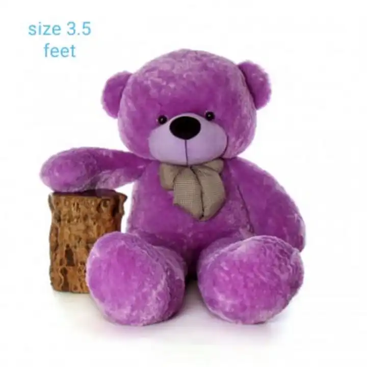 *Teddy Bear size 3.5 feet exact size* 🐻🥰🥰 
            
*For online*

*size 3.5 Feet exact*
 uploaded by LOVE KUSH ENTERPRISES on 7/17/2023