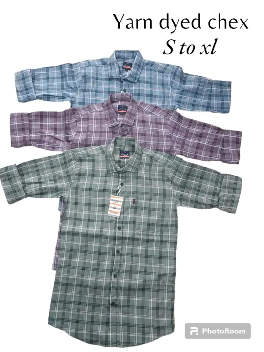 Octoplus casual yarn dyed chex shirts  uploaded by HANJARI TEXTILE on 7/17/2023
