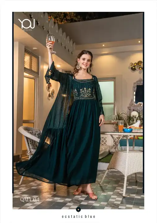 Gown  uploaded by Taha fashion from surat on 7/17/2023