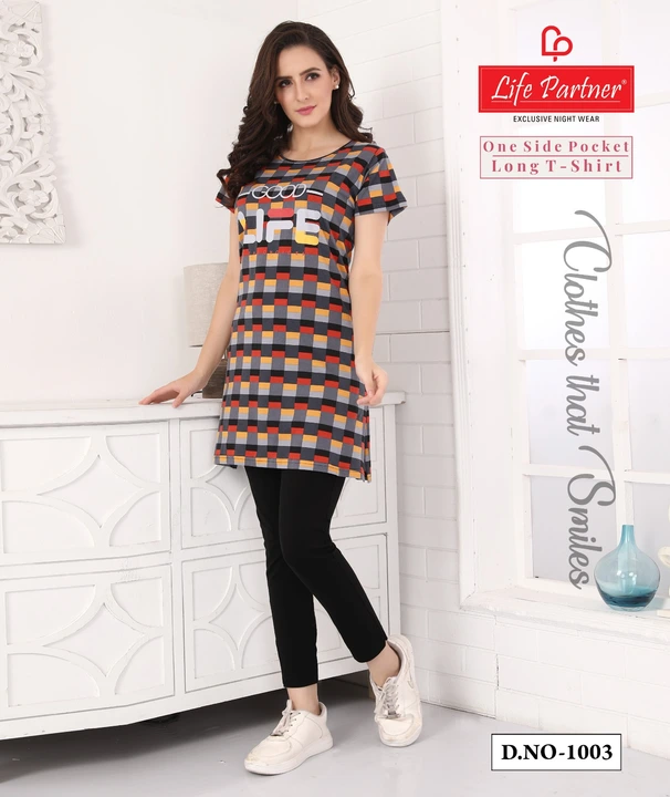 Long t shirt  uploaded by Taha fashion from surat on 7/17/2023