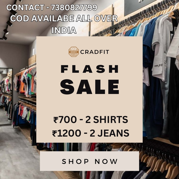 Post image Flash sale Retail