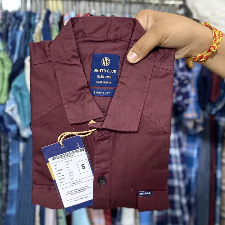 United Club Cotton Casual Double Pocket Shirt Lafer uploaded by Soni Fashion on 7/17/2023