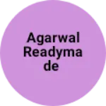 Business logo of Agarwal readymade