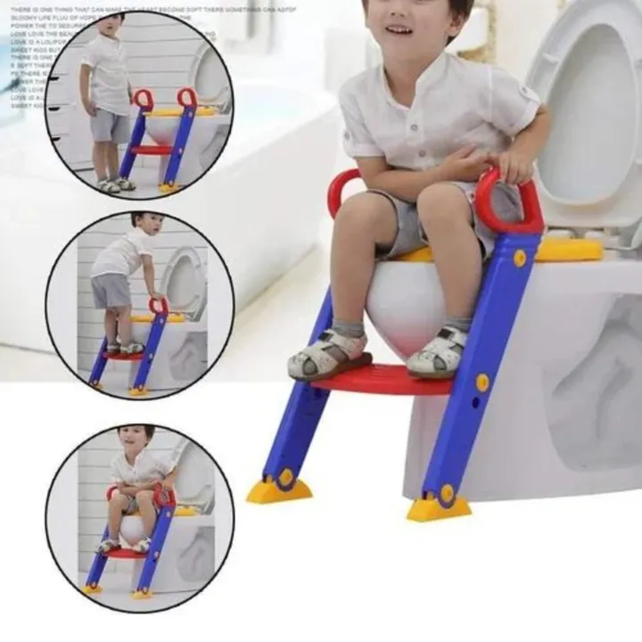 Adjustable ladder for child toilet seat with C.O.D available 

 uploaded by The palak trading company on 7/17/2023