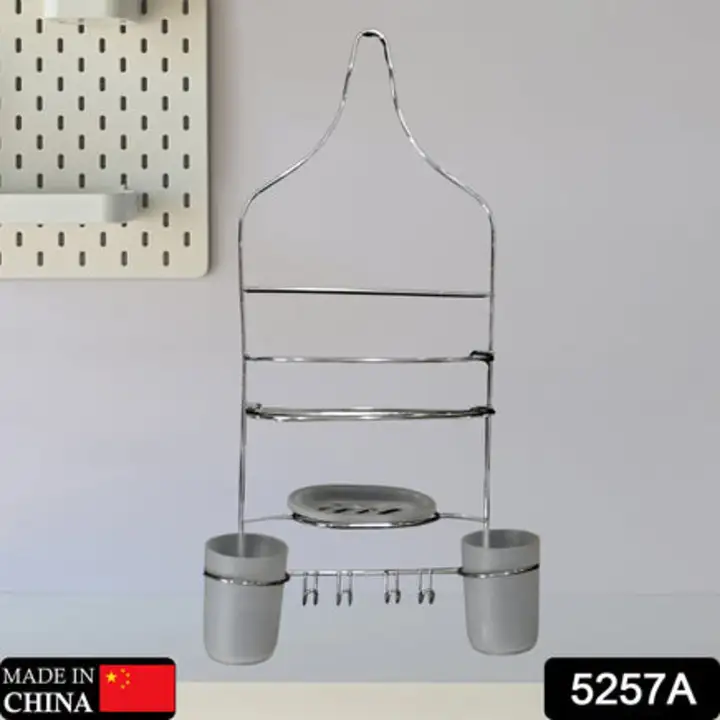 5257A Multipurpose Stainless Steel Bathroom Shelf and Rack/Shower... uploaded by DeoDap on 7/17/2023
