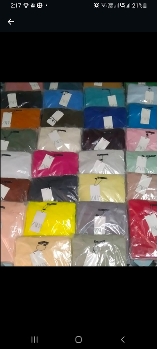 Cotton lycra 4 way t shirt  Half sleeve   ( only  wholesale   1000 pieces  flat rate 100 rs per pc ) uploaded by business on 7/17/2023