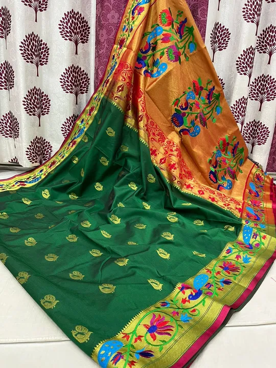 Brocade paithani uploaded by JK COLLECTION 🛍️ on 7/17/2023
