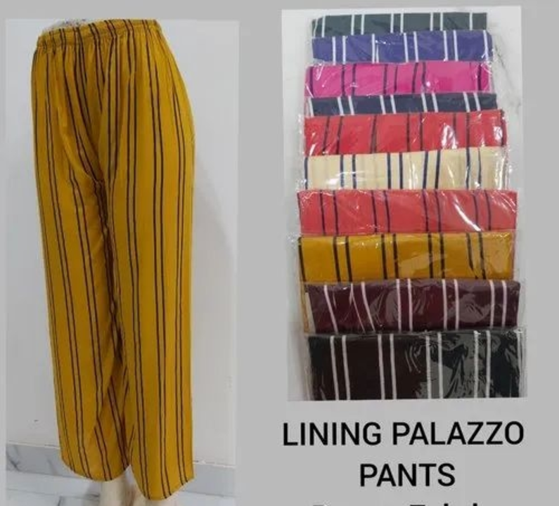 Women's plazzo mix colours uploaded by VJ Enterprises on 7/17/2023