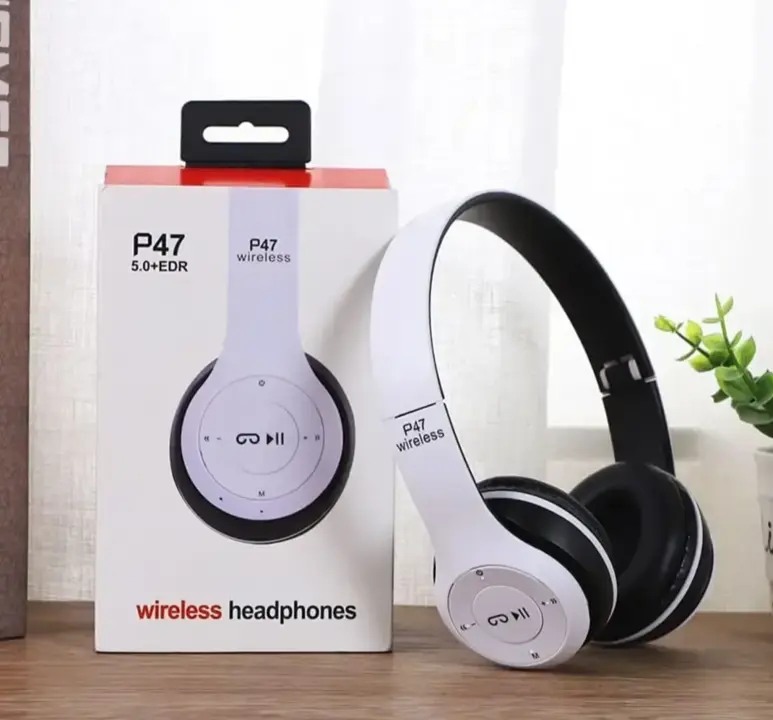 P47 wireless headphones  uploaded by business on 7/17/2023