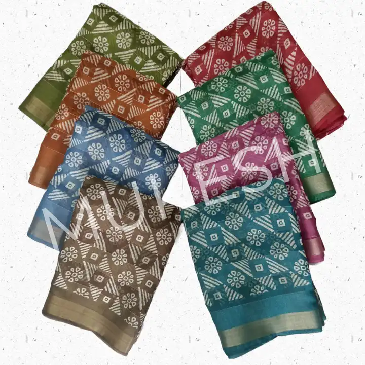 LINEN SAREE uploaded by Mukesh Saree Centre on 7/17/2023