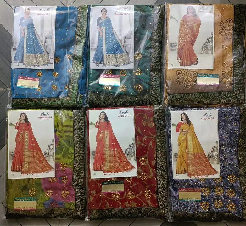 Saree uploaded by Jai maa durga textiles on 7/17/2023