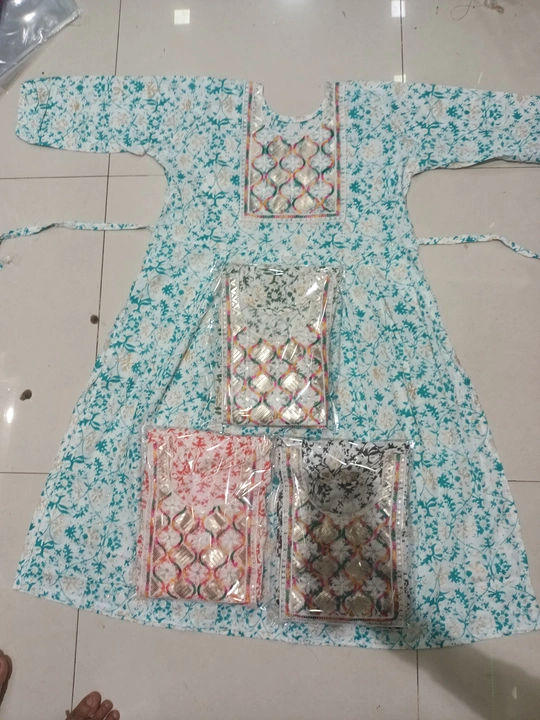 Nayra  frock XXL  uploaded by Komal collection on 7/17/2023