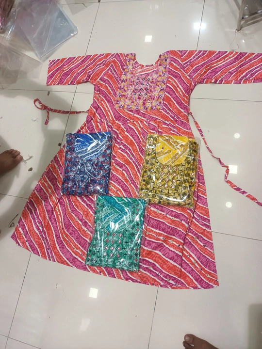 Nayra frock XXL  uploaded by Komal collection on 7/17/2023
